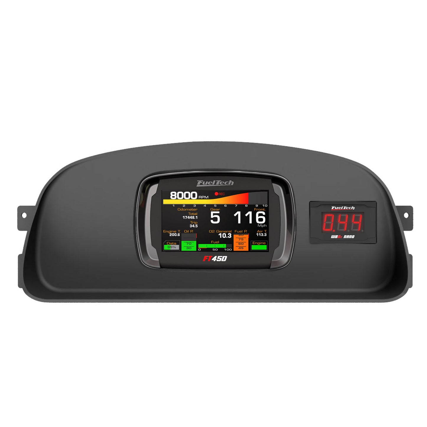 Fueltech FT450 FT550 FT600 Wideband Nano NanoPRO Dash Cluster Mount