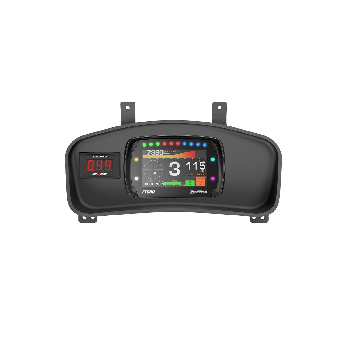 Fueltech FT450 FT550 FT600 Wideband Nano NanoPRO Dash Cluster Mount