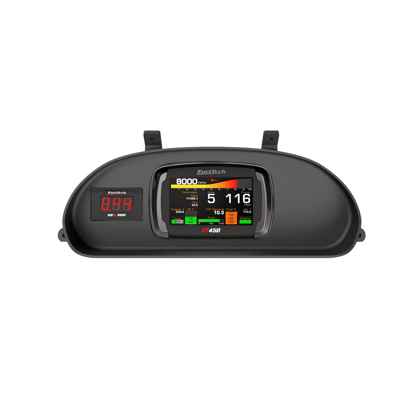 Fueltech FT450 FT550 FT600 Wideband Nano NanoPRO Dash Cluster Mount