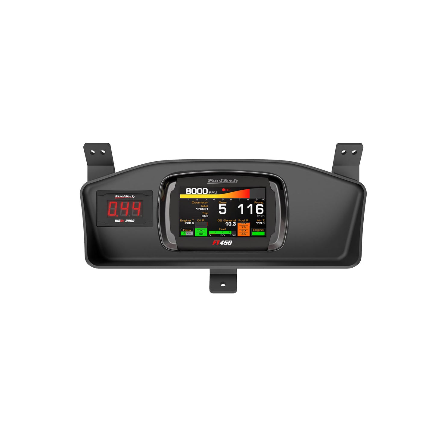 Fueltech FT450 FT550 FT600 Wideband Nano NanoPRO Dash Cluster Mount