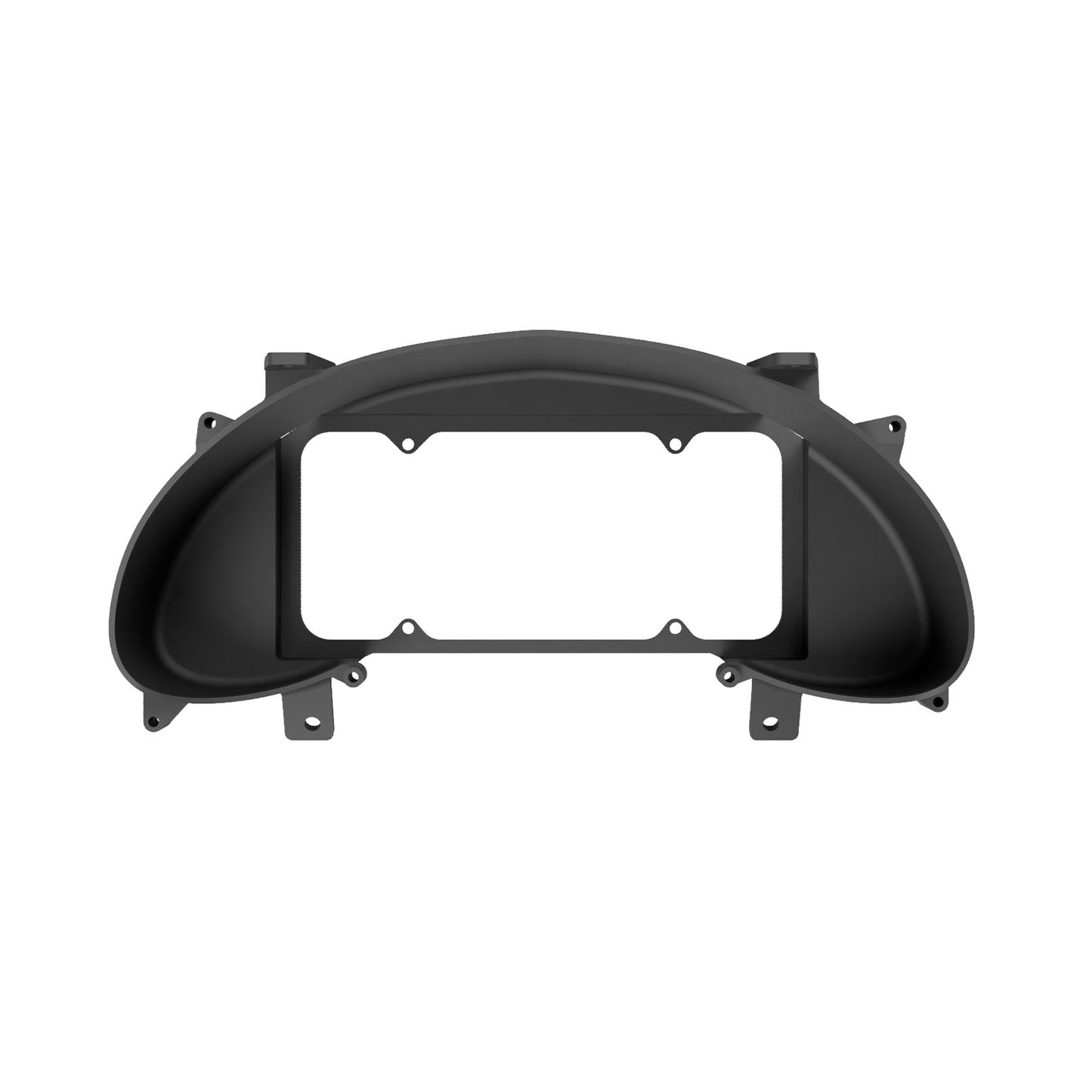 Powertune Digital Ultrawide Dash Recessed Cluster Mount (display sold separately)