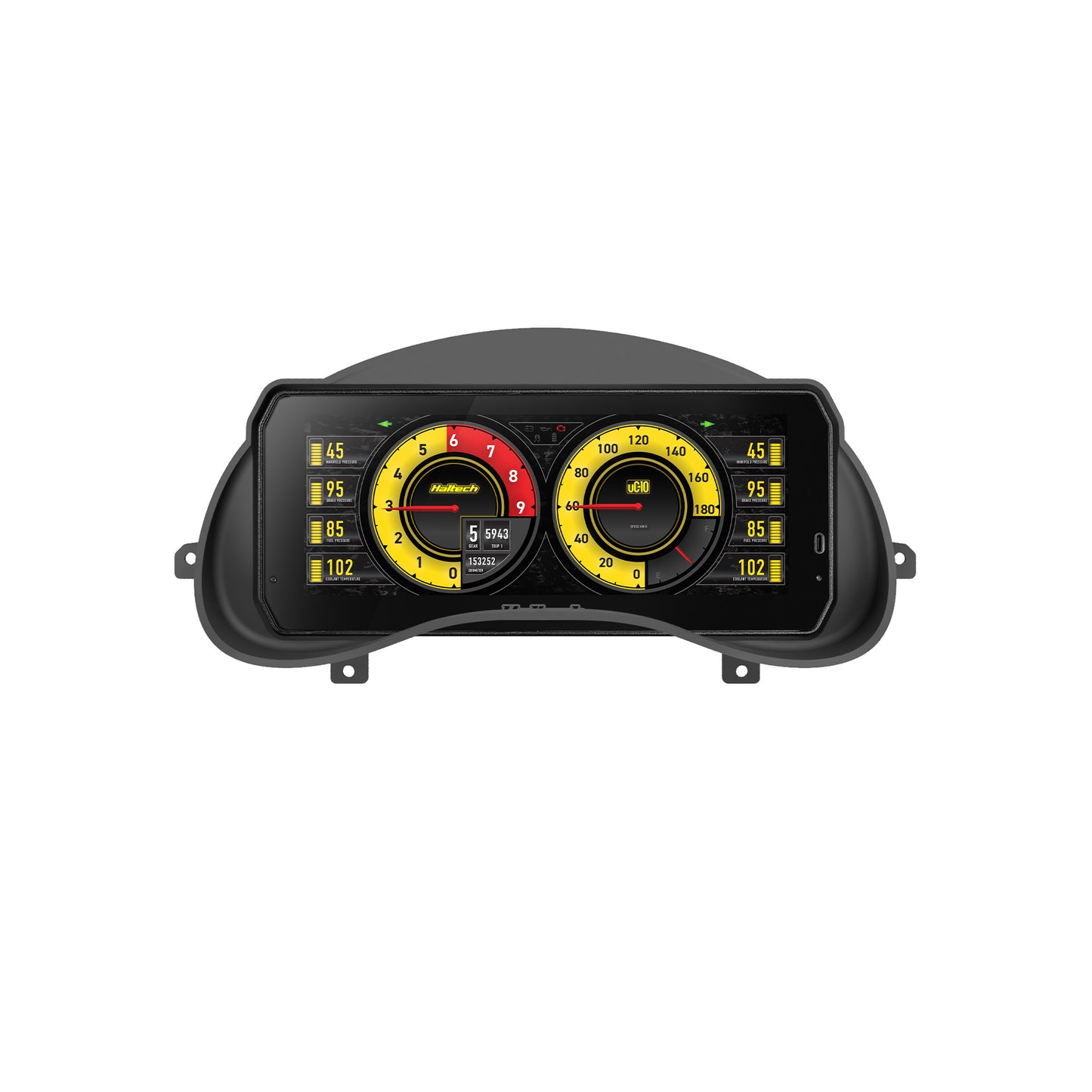 $300 OFF Haltech uC-10 Display and Mako Dash Mount Combo