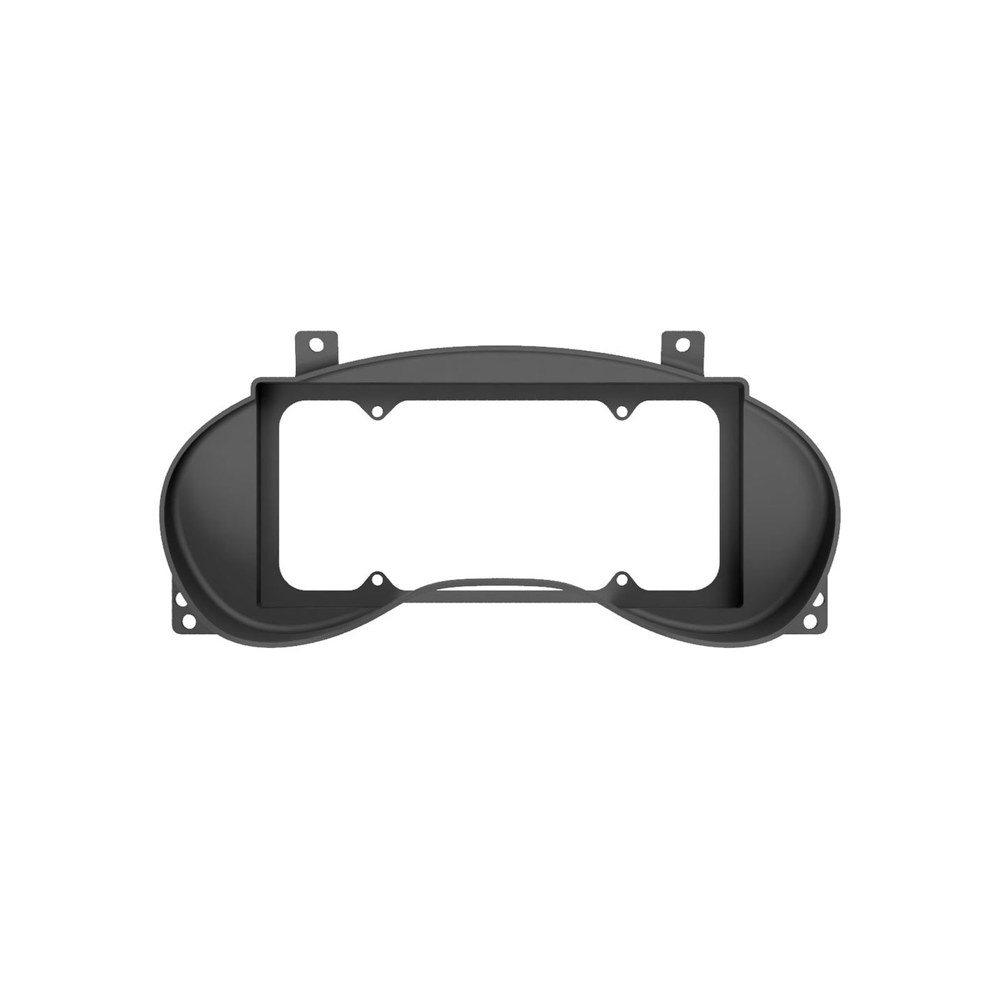 Powertune Digital Ultrawide Dash Recessed Cluster Mount (display sold separately)