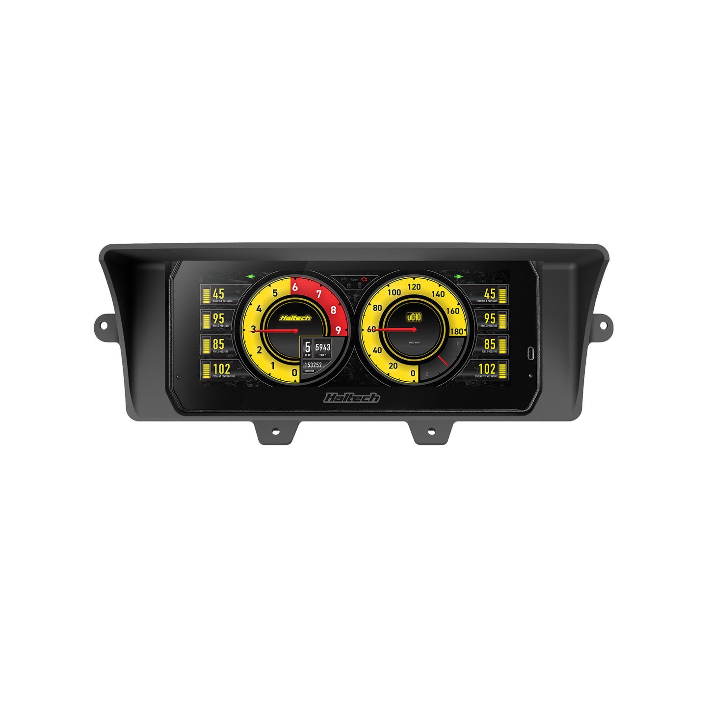 $300 OFF Haltech uC-10 Display and Mako Dash Mount Combo