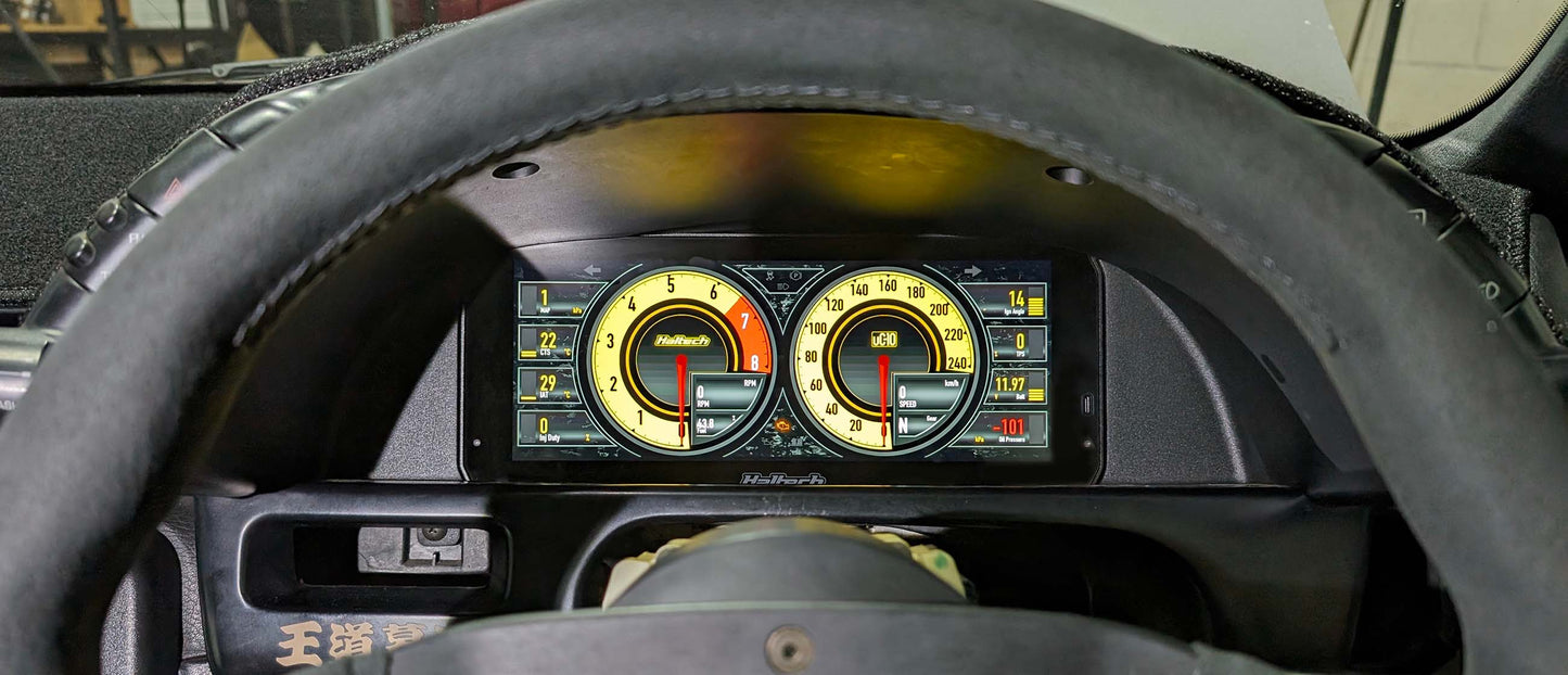 $300 OFF Haltech uC-10 Display and Mako Dash Mount Combo