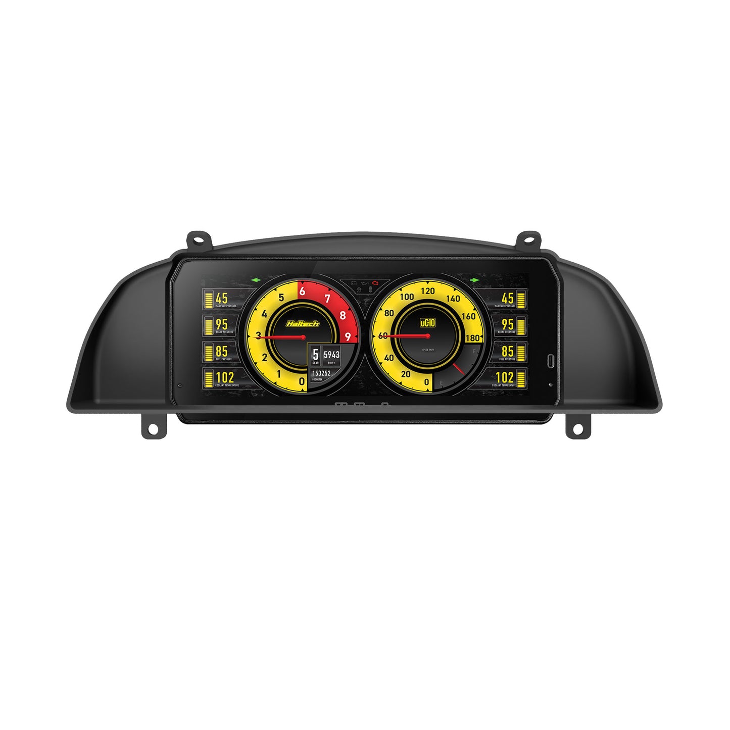 $300 OFF Haltech uC-10 Display and Mako Dash Mount Combo