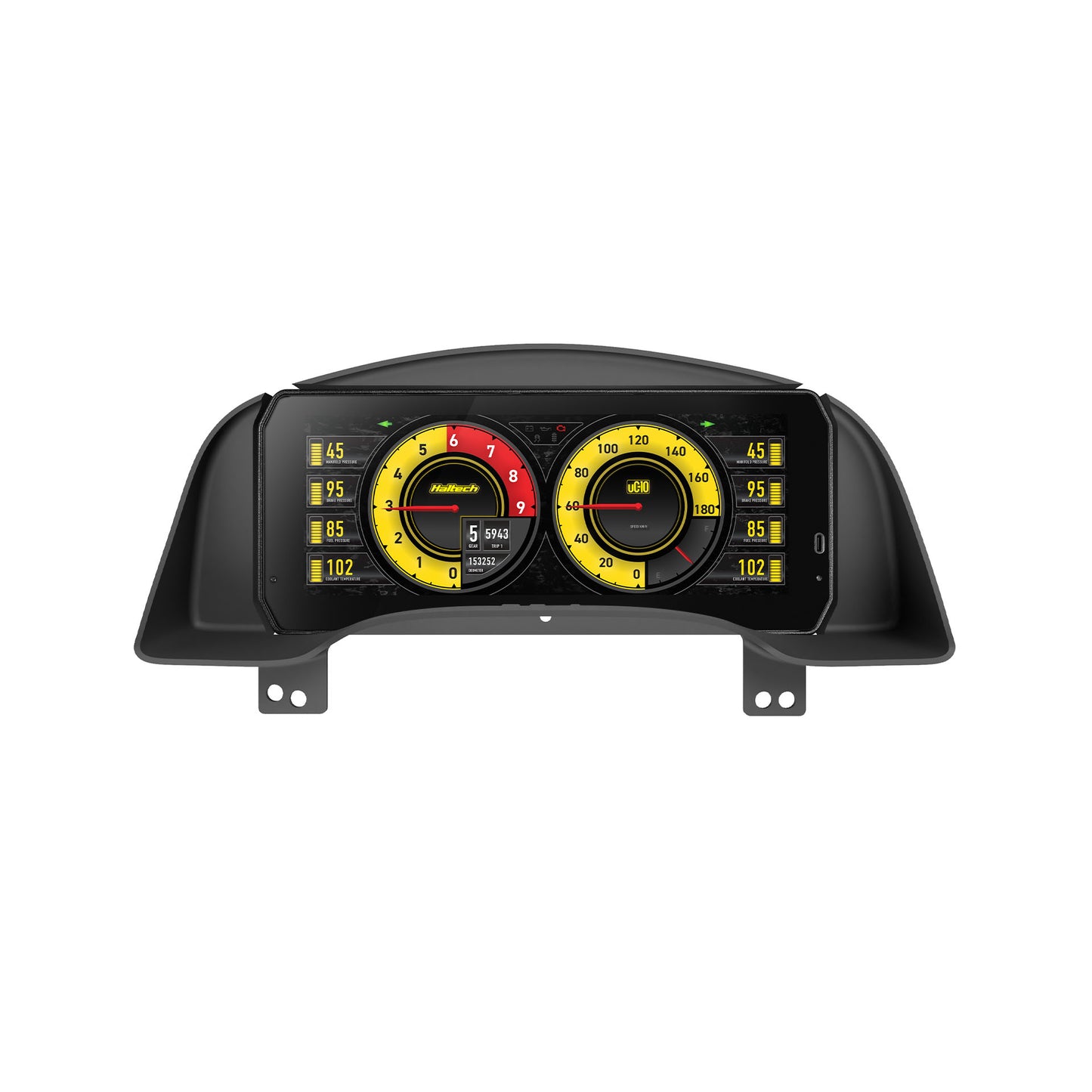 $300 OFF Haltech uC-10 Display and Mako Dash Mount Combo