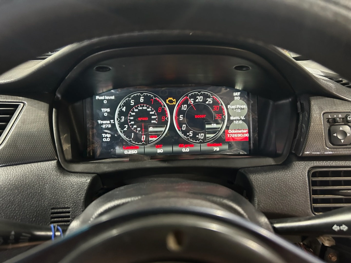 Mitsubishi Lancer EVO 7 8 & 9 Dash Mount
