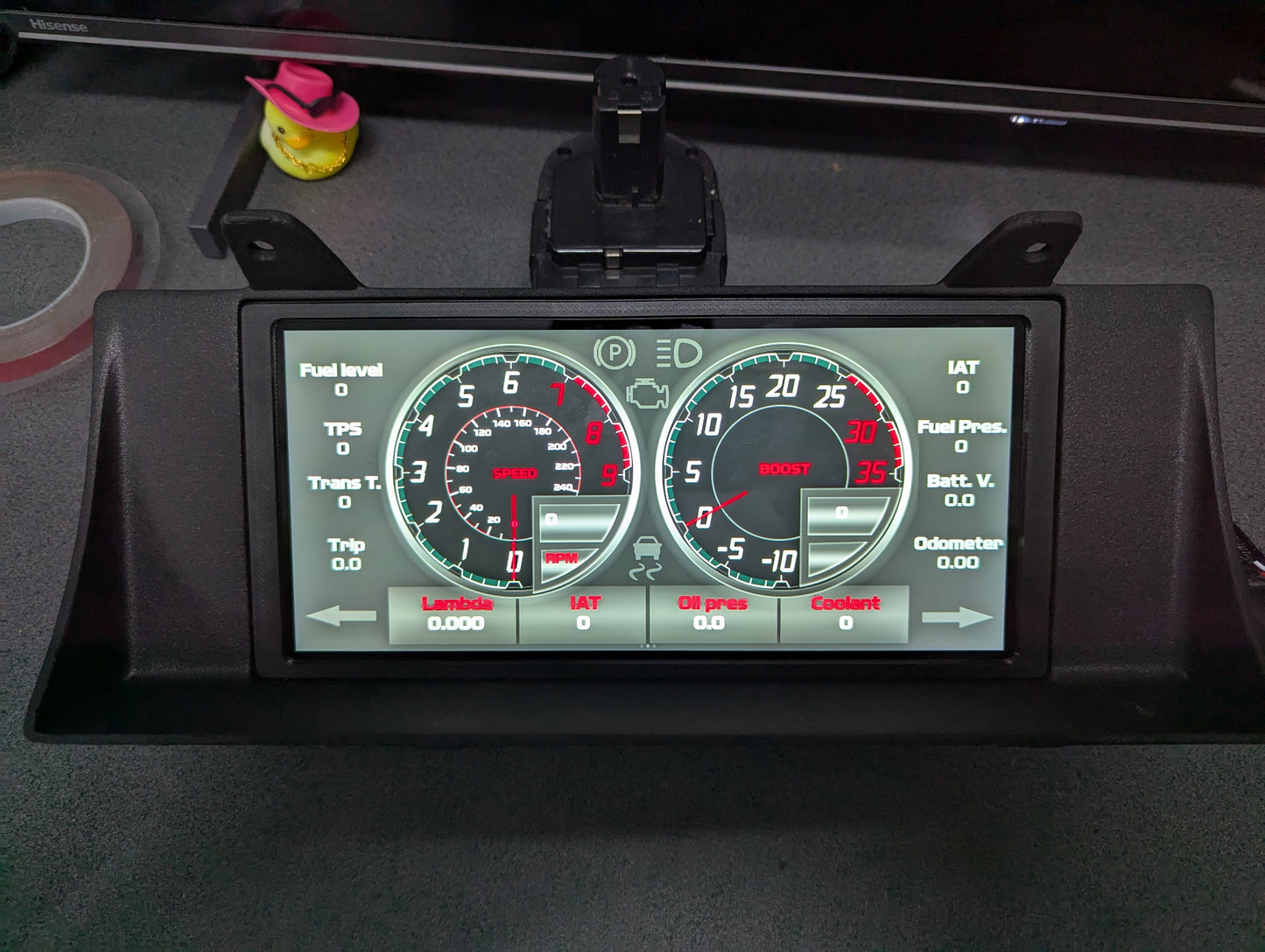 Nissan Patrol GQ 4th Gen Dash Mount