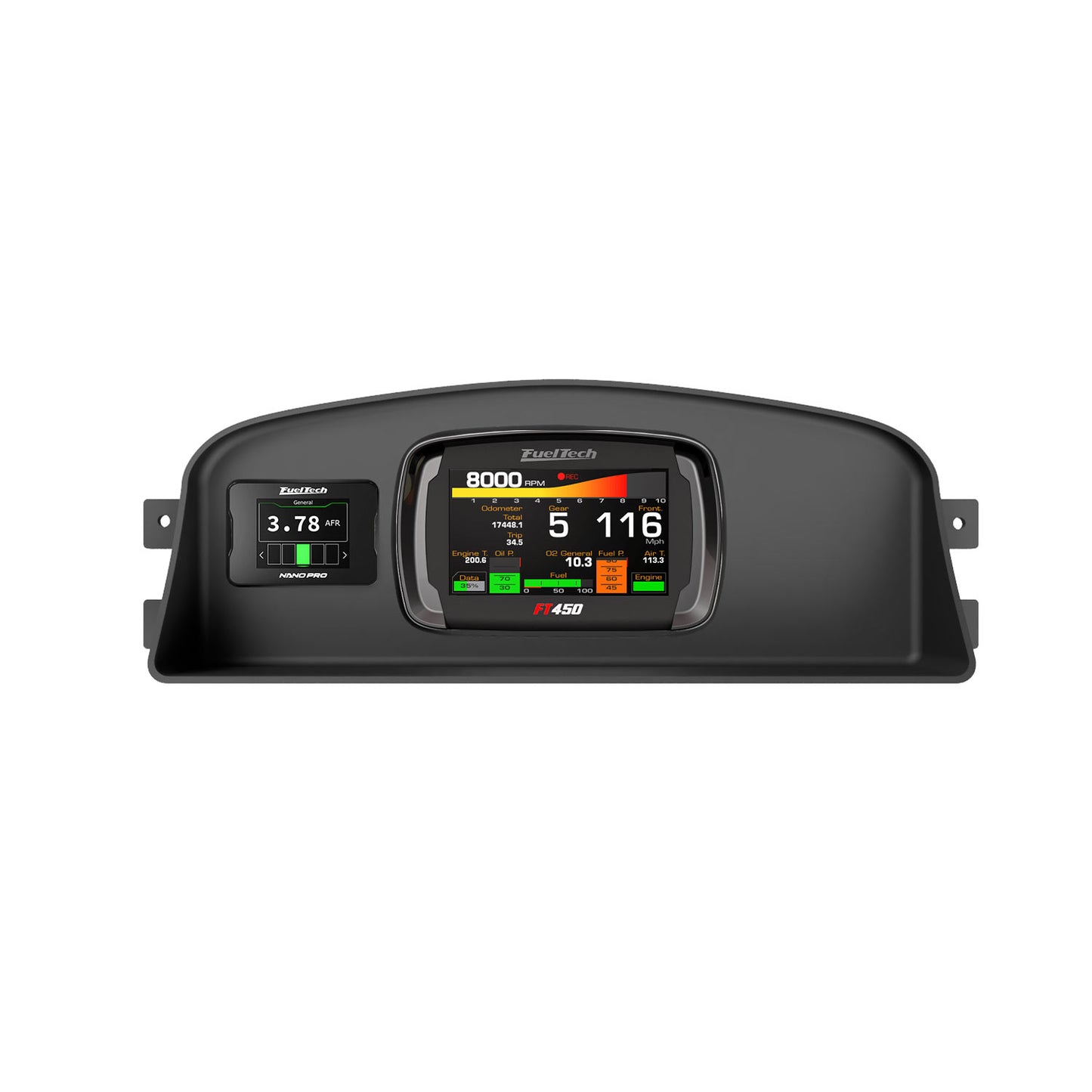 Fueltech FT450 FT550 FT600 Wideband Nano NanoPRO Dash Cluster Mount