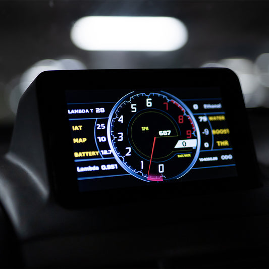 PowerTune Digital Dash Display V5 (optional GPS)