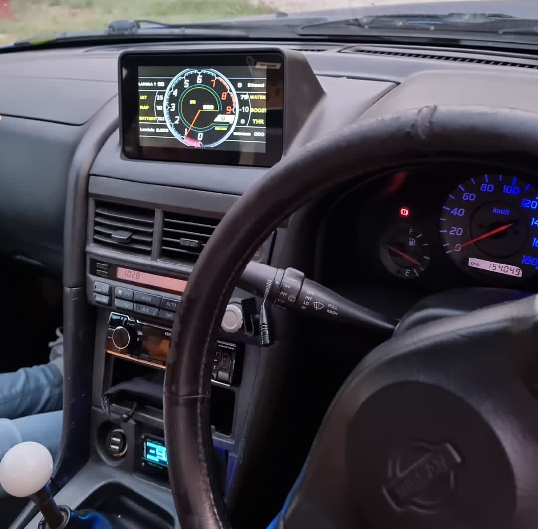 Nissan Skyline R34 MFD Dash Mount