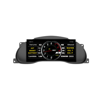 Powertune Digital Ultrawide Dash Recessed Cluster Mount (display sold separately)
