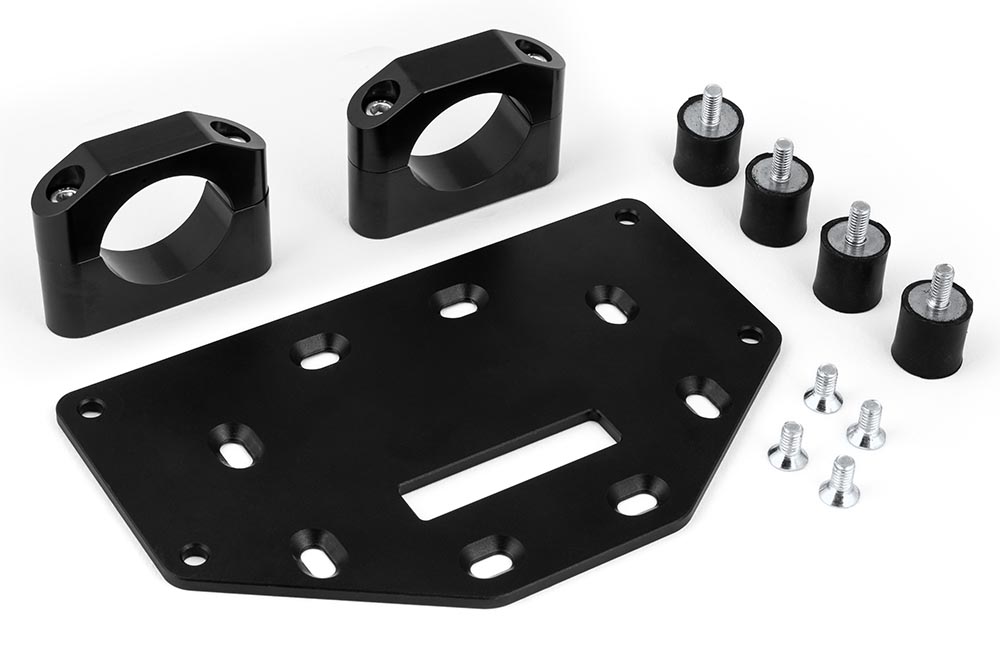 Haltech Nexus R3 / S3 / S2 Tube Mount Kit 41.275mm (1.625") - HT-039067 - image 2