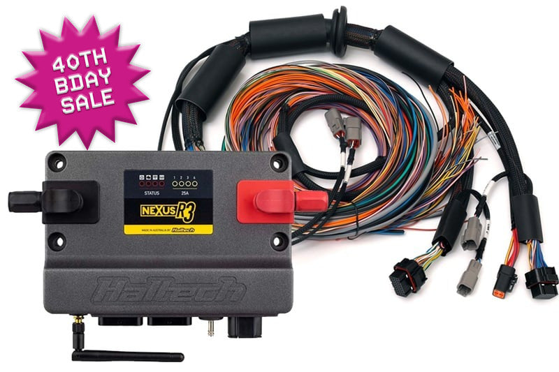 Haltech Nexus R3 VCU + Universal Wire-in Harness Kit 2.5m (8') - HT-193200 - image 1