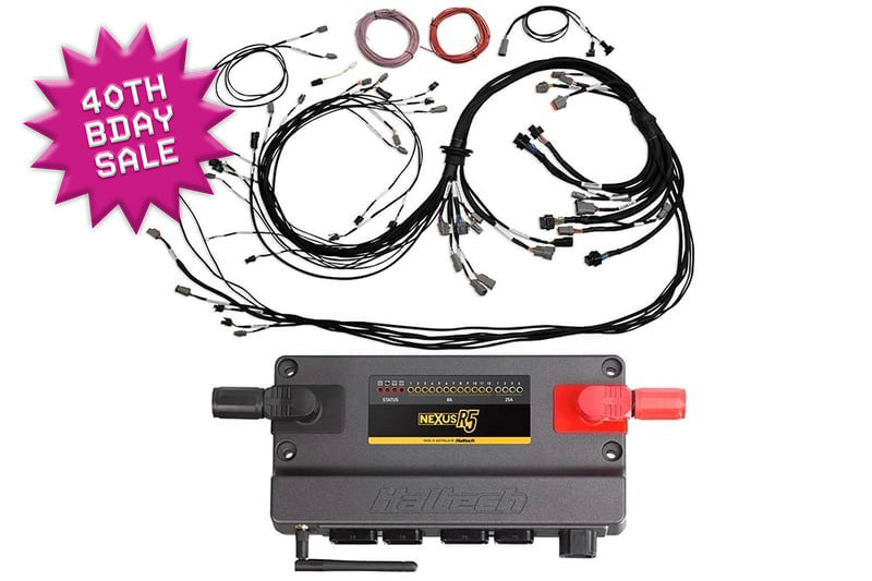 Haltech Nexus R5 VCU + Universal V8 Terminated Harness - HT-195400 - image 1
