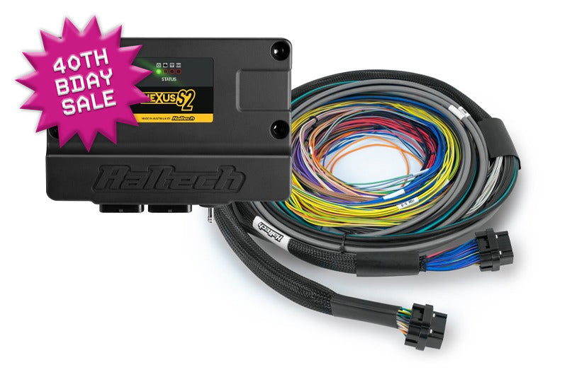 Haltech Nexus S2 ECU + Universal Wire-in Harness 2.5m (8') - HT-212200 - image 1