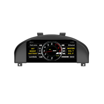 Powertune Digital Ultrawide Dash Recessed Cluster Mount (display sold separately)
