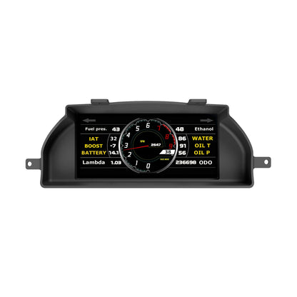 Powertune Digital Ultrawide Dash Recessed Cluster Mount (display sold separately)