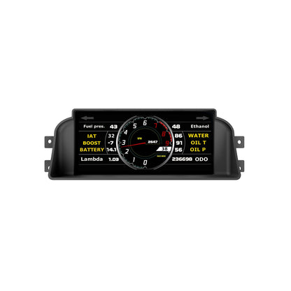 Powertune Digital Ultrawide Dash Recessed Cluster Mount (display sold separately)