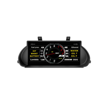 Powertune Digital Ultrawide Dash Recessed Cluster Mount (display sold separately)