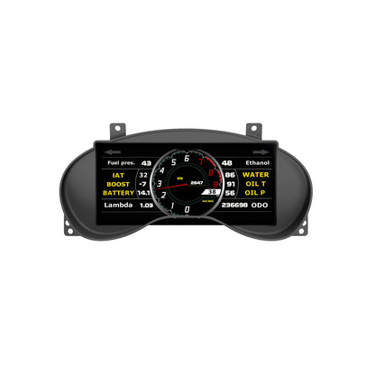 Powertune Digital Ultrawide Dash Recessed Cluster Mount (display sold separately)