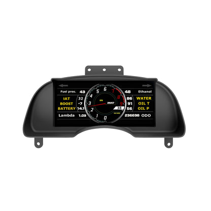 Powertune Digital Ultrawide Dash Recessed Cluster Mount (display sold separately)