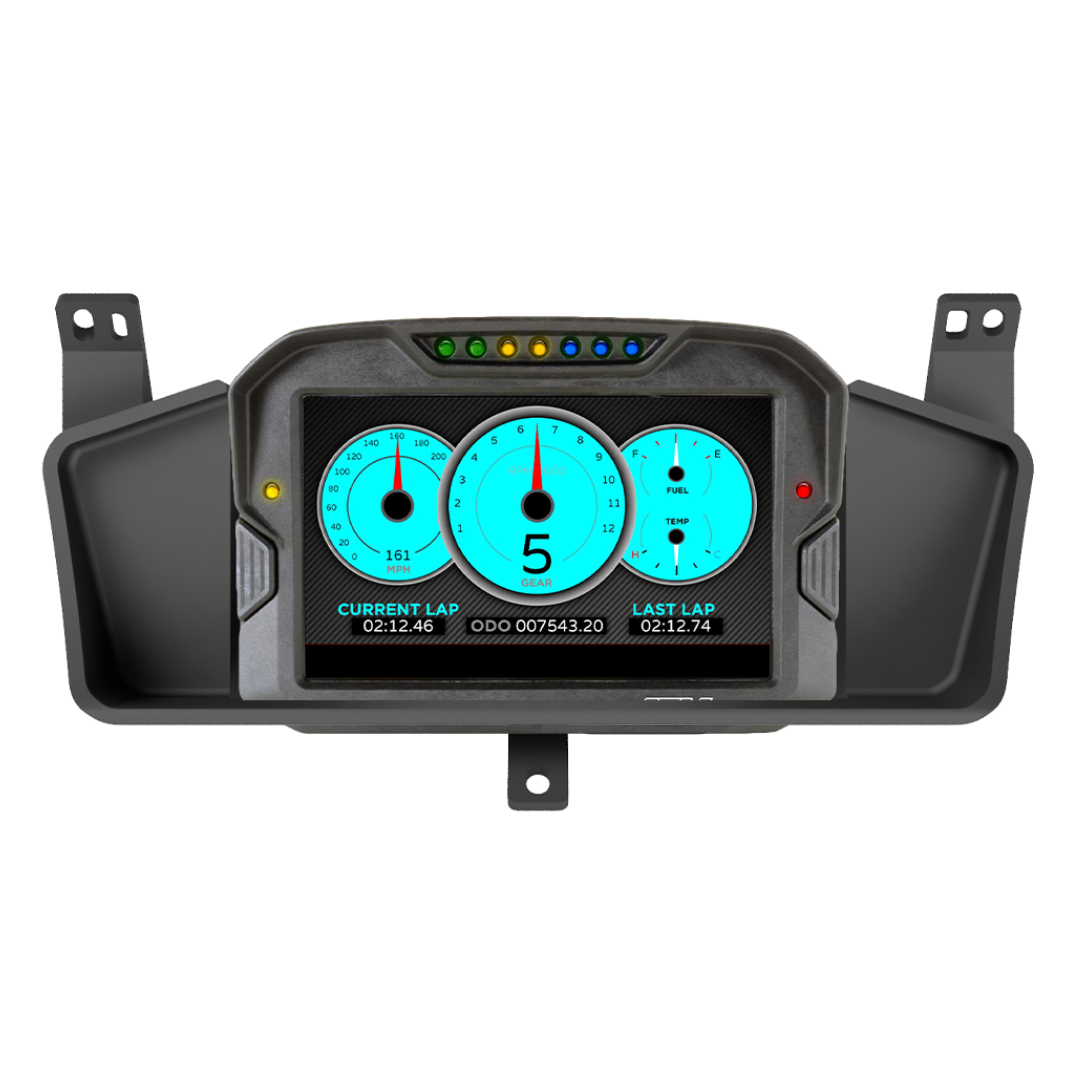 Mitsubishi Lancer EVO 7, 8 & 9 Dash Mount Recessed for the AEM CD7/Emtron ED7 (display not included)
