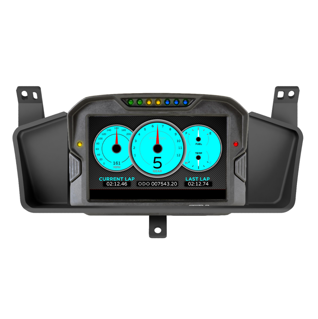 Mitsubishi Lancer EVO 7, 8 & 9 Dash Mount Recessed for the AEM CD7/Emtron ED7 (display not included)