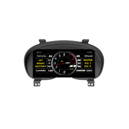 Powertune Digital Ultrawide Dash Recessed Cluster Mount (display sold separately)
