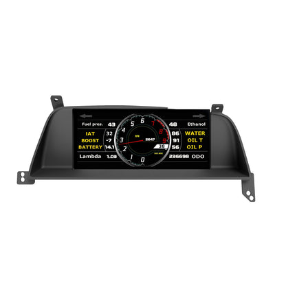 Powertune Digital Ultrawide Dash Recessed Cluster Mount (display sold separately)