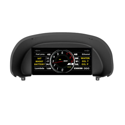 Powertune Digital Ultrawide Dash Recessed Cluster Mount (display sold separately)