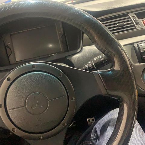 Mitsubishi Lancer EVO 7, 8 & 9 Dash Mount Recessed for the AEM CD7/Emtron ED7 (display not included)