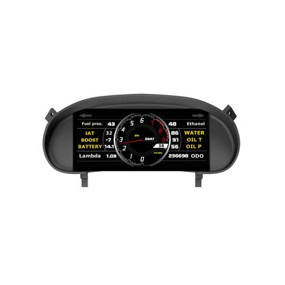 Powertune Digital Ultrawide Dash Recessed Cluster Mount (display sold separately)