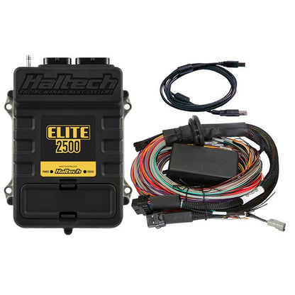 Haltech Elite 2500 + Premium Universal Wire-in Harness Kit Length: 5m (16')