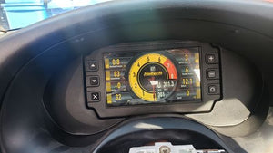 Mitsubishi Eclipse / DSM Eagle Talon 2nd Gen 95 99-Dash Mount Recessed for the Haltech iC-7 (display not included)