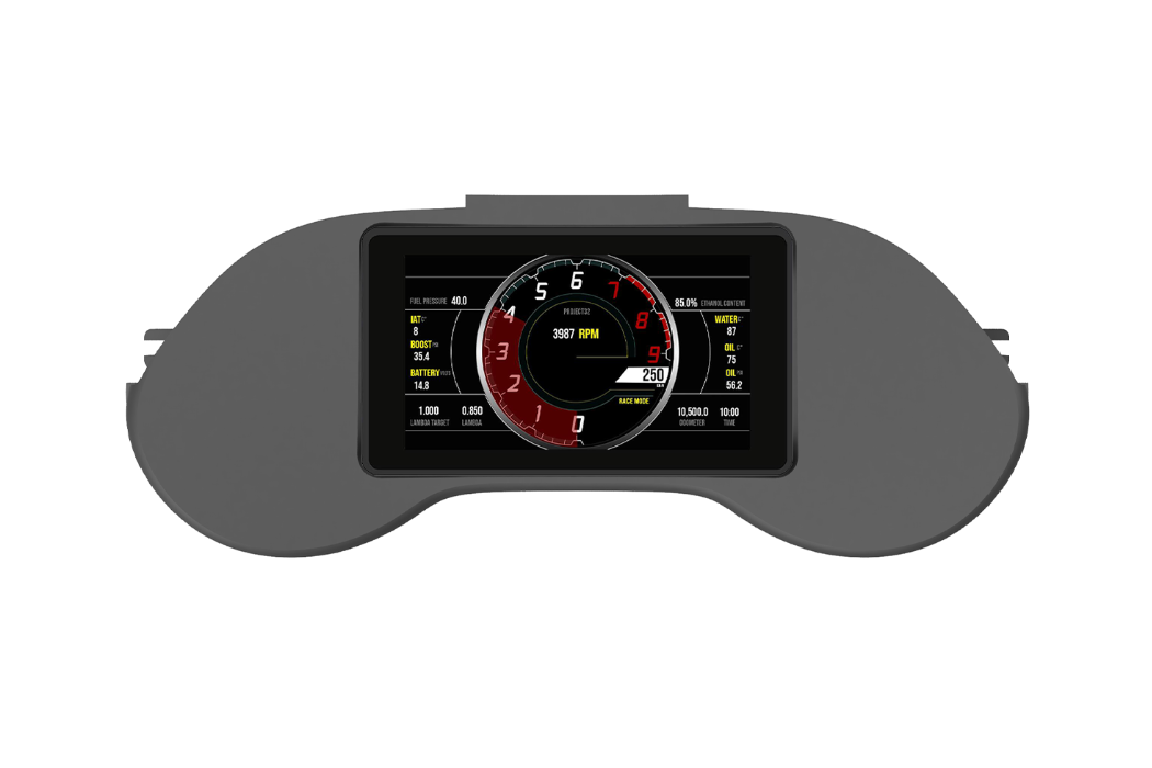 Recessed Dash Mount for the Powertune Digital 7" Dash (Display Sold Separately)