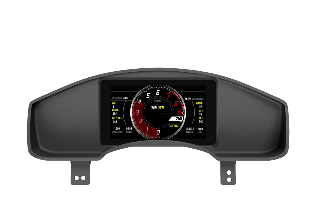 Recessed Dash Mount for the Powertune Digital 7" Dash (Display Sold Separately)