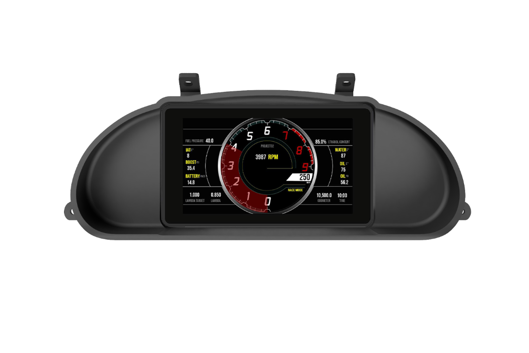 Recessed Dash Mount for the Powertune Digital 7" Dash (Display Sold Separately)