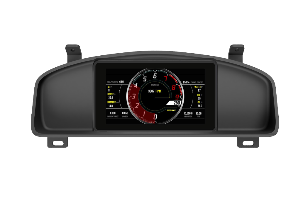 Recessed Dash Mount for the Powertune Digital 7" Dash (Display Sold Separately)