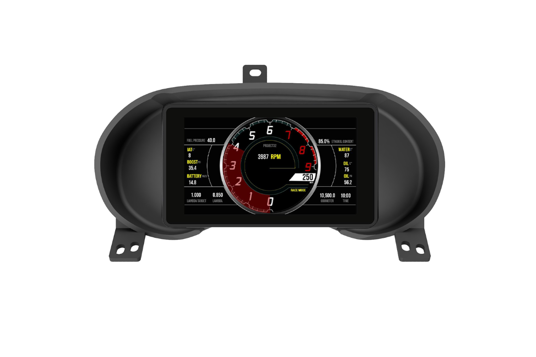 Recessed Dash Mount for the Powertune Digital 7" Dash (Display Sold Separately)