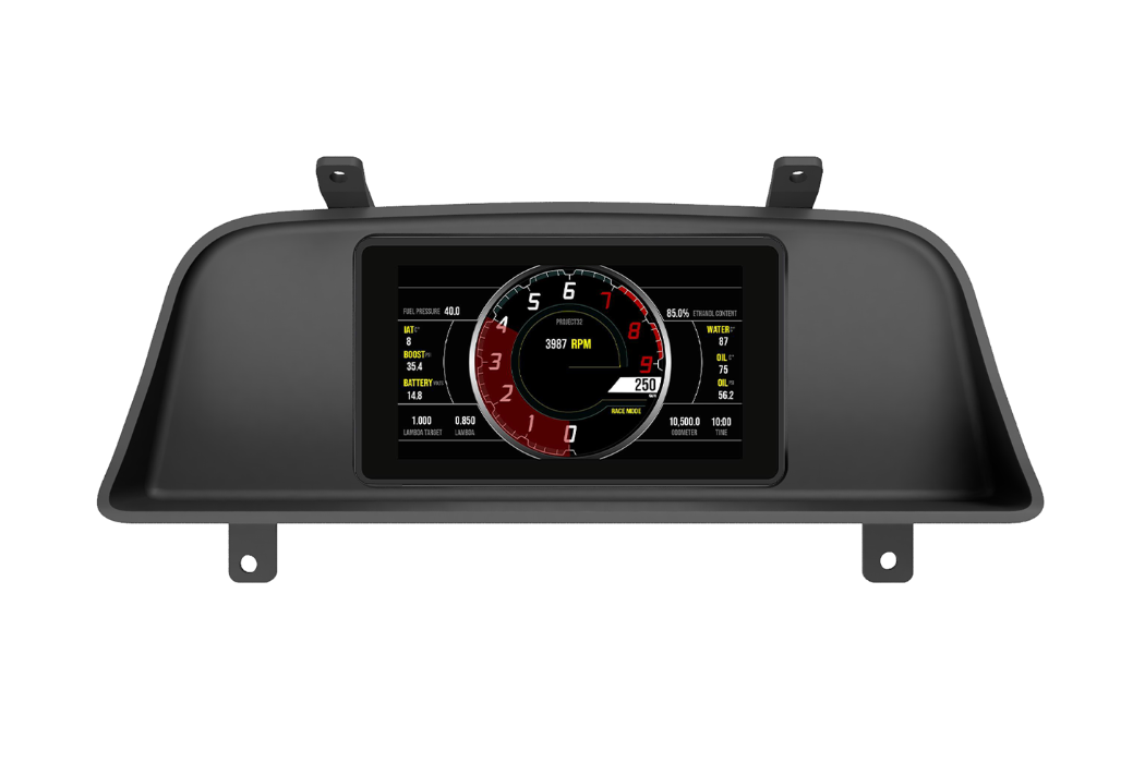 Recessed Dash Mount for the Powertune Digital 7" Dash (Display Sold Separately)