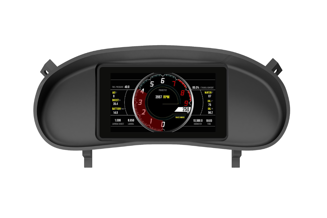 Recessed Dash Mount for the Powertune Digital 7" Dash (Display Sold Separately)