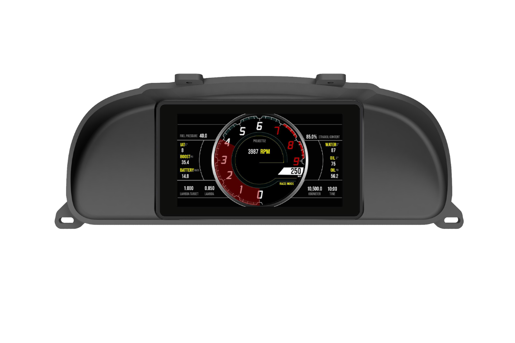 Recessed Dash Mount for the Powertune Digital 7" Dash (Display Sold Separately)