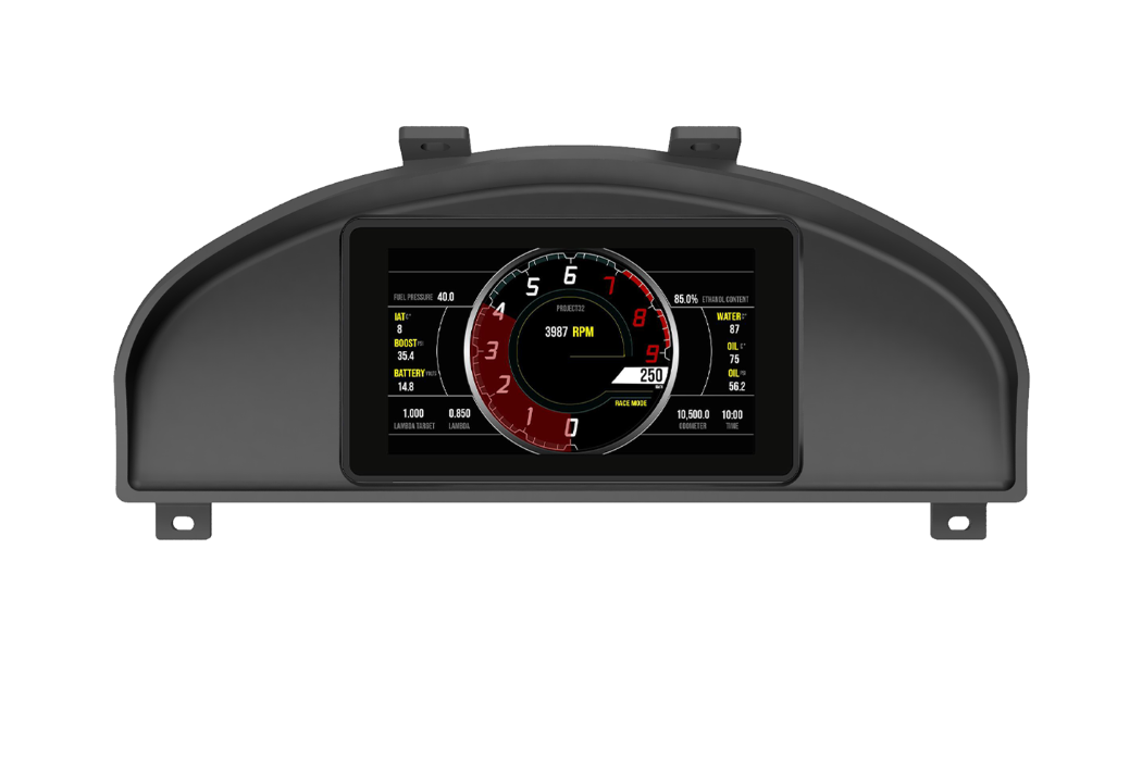 Recessed Dash Mount for the Powertune Digital 7" Dash (Display Sold Separately)