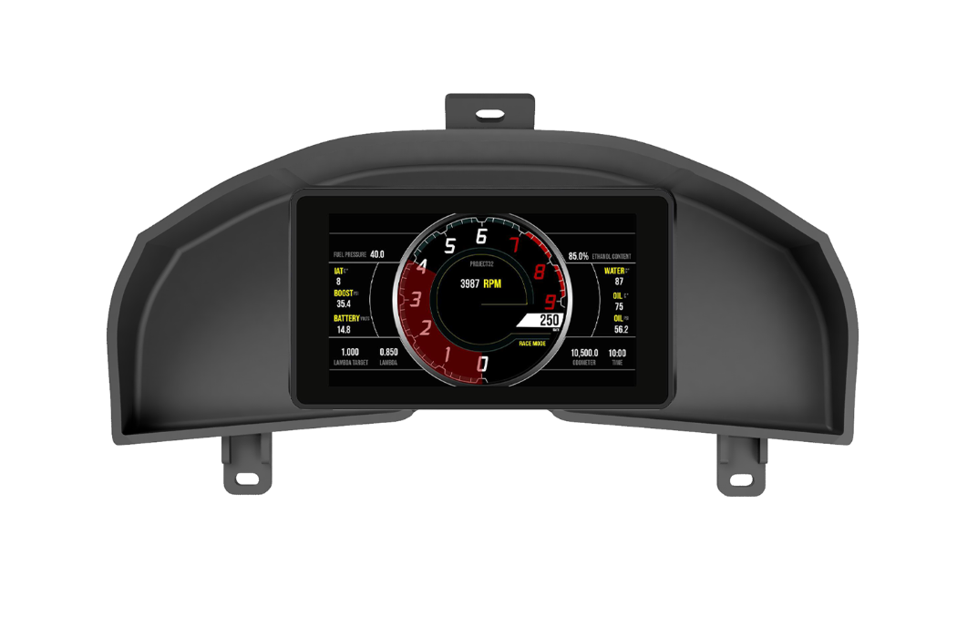 Recessed Dash Mount for the Powertune Digital 7" Dash (Display Sold Separately)