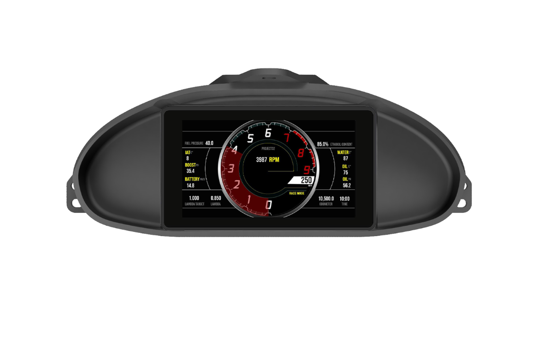Recessed Dash Mount for the Powertune Digital 7" Dash (Display Sold Separately)