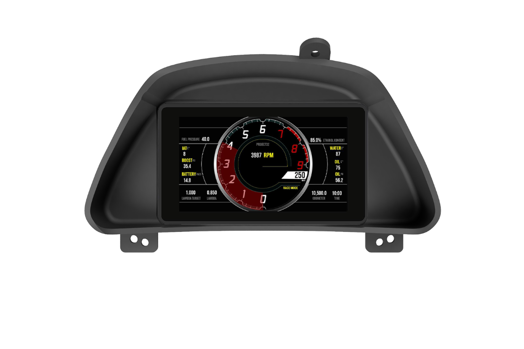 Recessed Dash Mount for the Powertune Digital 7" Dash (Display Sold Separately)