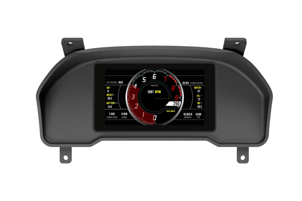 Recessed Dash Mount for the Powertune Digital 7" Dash (Display Sold Separately)