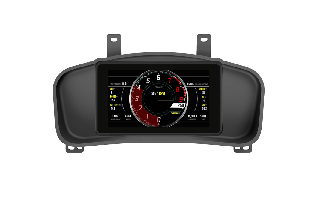 Recessed Dash Mount for the Powertune Digital 7" Dash (Display Sold Separately)